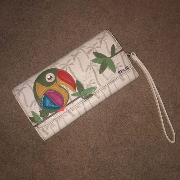 Relic Handbags - Tropical Relic wristlet wallet